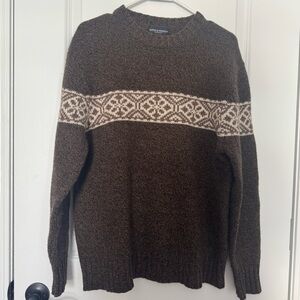 Bowen & Wright Men’s 100% Lambswool Sweater Size Medium